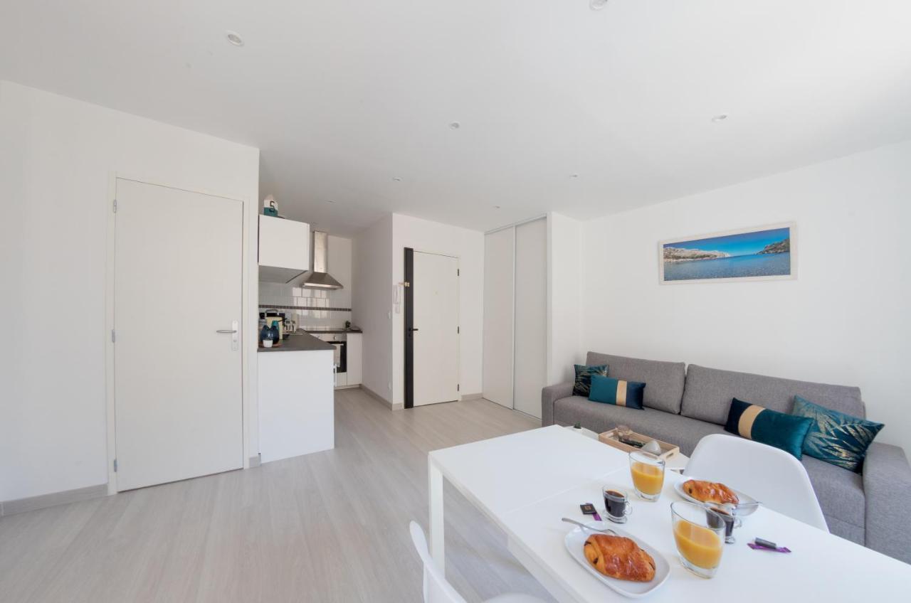 Studio Lumineux Place De Lenche Panier Marseille Ngoại thất bức ảnh